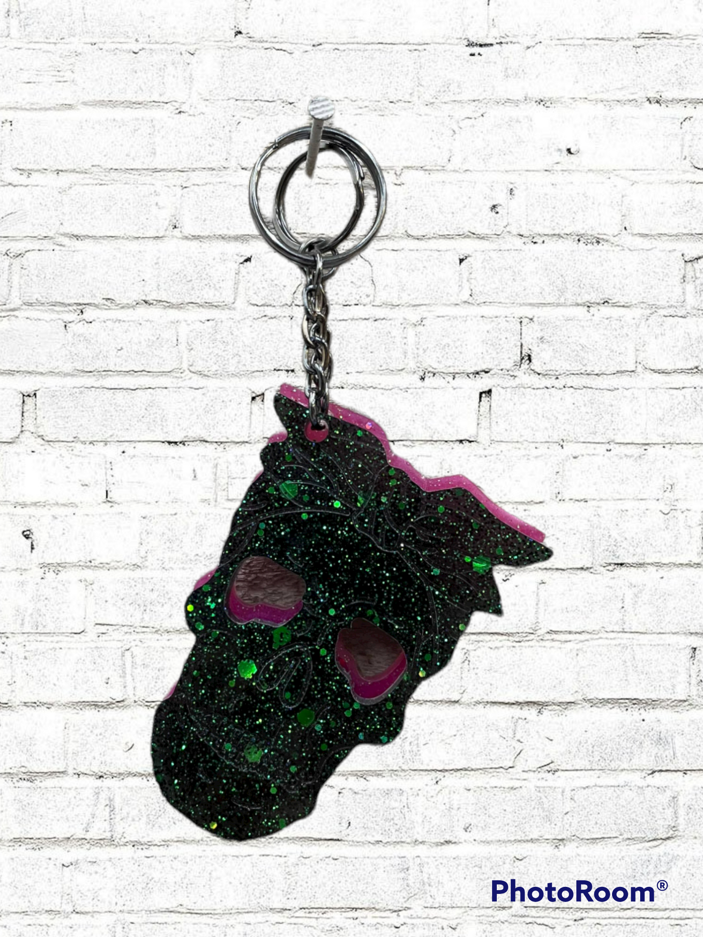 Skully Keychain - Choice of Color