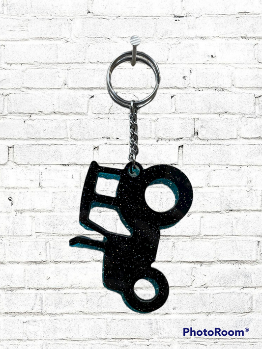 Tractor Keychain - Choice of Color